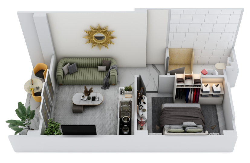 Hurghada Heights Buildings View